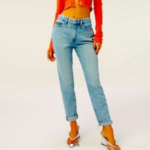 Good American “Good Girlfriend” or “Good Weekender” Jean